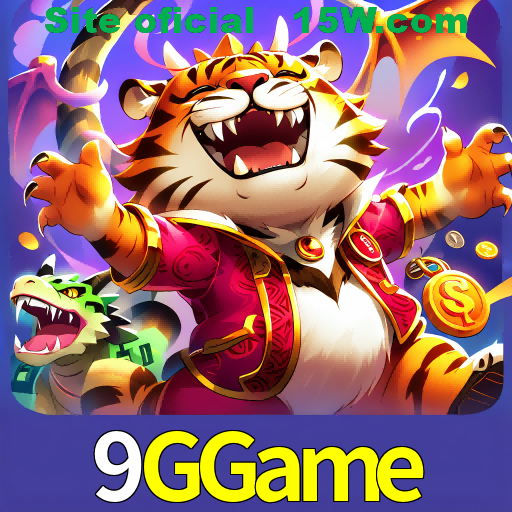 Imagem promocional da 9GGame mostrando a plataforma e suas vantagens